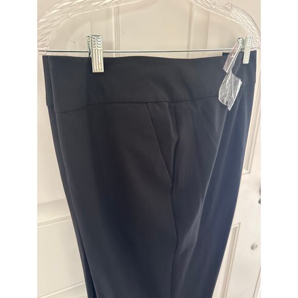 NWT Avenue black 3 pairs of pants one crop size 28 - Picture 12 of 13